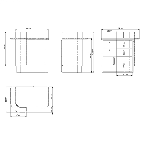 Receptie pentru Frizerie / Barber Shop - MIRPLAY - CORA