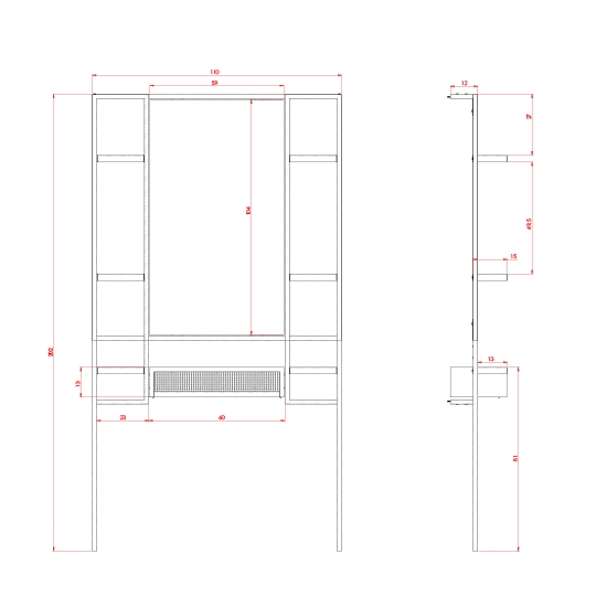 Mobilier Frizerie / Barber Shop - MIRPLAY - PUR
