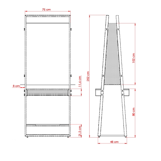 Mobilier Frizerie / Barber Shop - MIRPLAY - DOUBLE ROB