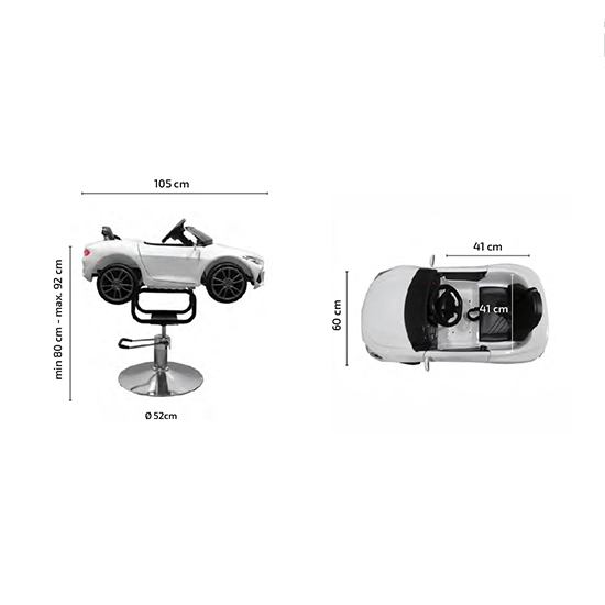 Scaun pentru frizerie / Barbershop - MIRPLAY -  Bono