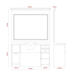 Mobilier Frizerie / Barber Shop - MIRPLAY - JULES B Mobilier Frizerie / Barber Shop - MIRPLAY - JULES B