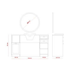 Mobilier Frizerie / Barber Shop - MIRPLAY - JULES B 01/98 Mobilier Frizerie / Barber Shop - MIRPLAY - JULES B 01/98