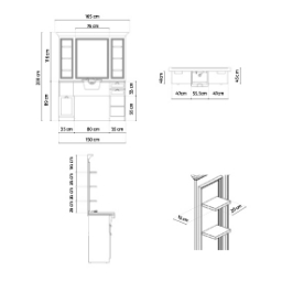Mobilier Frizerie / Barber Shop - MIRPLAY - JULES B/98 Mobilier Frizerie / Barber Shop - MIRPLAY - JULES B/98