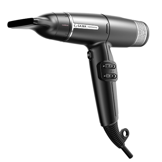 Uscator de par - GA.MA PROFESIONAL IQ Lite - 110.000 RPM - Negru