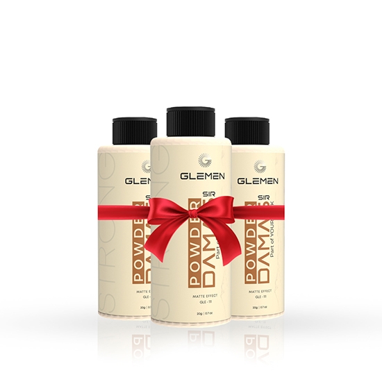 Pachet promo - GLEMEN - Pudra de volum - 3 buc