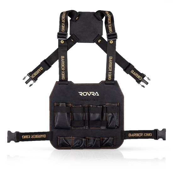 Vesta pentru ustensile frizerie -ROVRA - Neagra