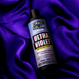 Sampon - CRAZY COLOR - Ultra Violet - cu efect anti-ingalbenire - 250 ml Sampon - CRAZY COLOR - Ultra Violet - cu efect anti-ingalbenire - 250 ml