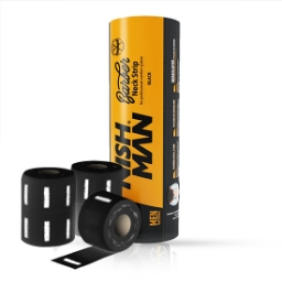 Gulere - NISH MAN - de hartie pentru frizerie - Negre