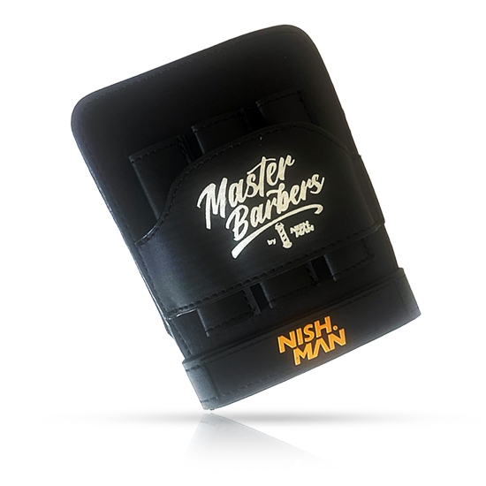 Suport pentru accesorii frizerie - NISH MAN - Antebrat -  Negru