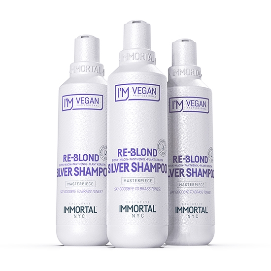 Sampon pentru par- IMMORTAL - RE - BOND - silver - 250 ml  