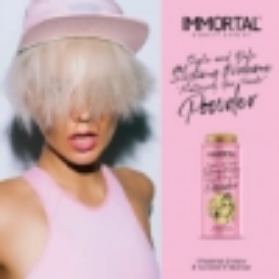Pudra de volum - IMMORTAL - Pink - 30 gr 