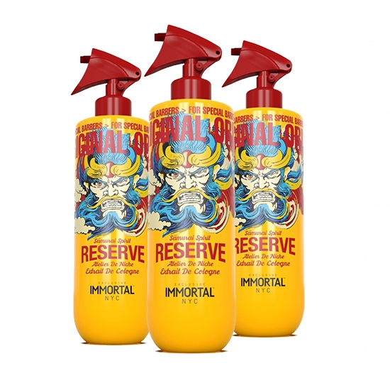 After shave colonie - IMMORTAL - Samurai Spirit - 500 ml 