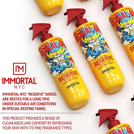 After shave colonie - IMMORTAL - Samurai Spirit - 500 ml 