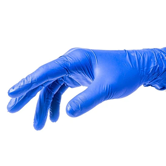 MERCATOR MEDICAL - Manusi profesionale din nitril - ALBASTRU - XL