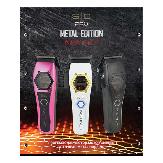 Masina de tuns STYLECRAFT - Instinct - Metal Edition - fara fir 