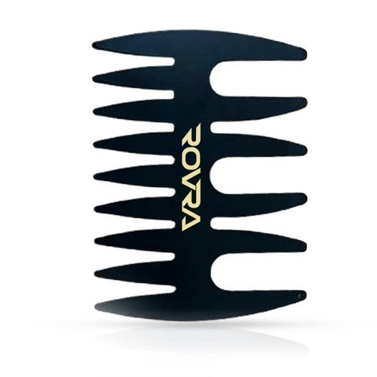 Pieptene frizerie/coafor - ROVRA - Sleek - Metal