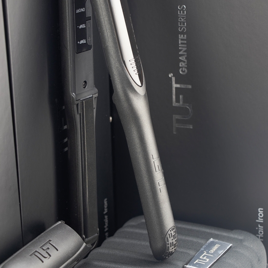 Placa pentru indreptat parul - TUFT - GRANITE - cu fir 