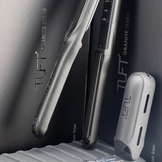 Placa pentru indreptat parul - TUFT - GRANITE - cu fir 