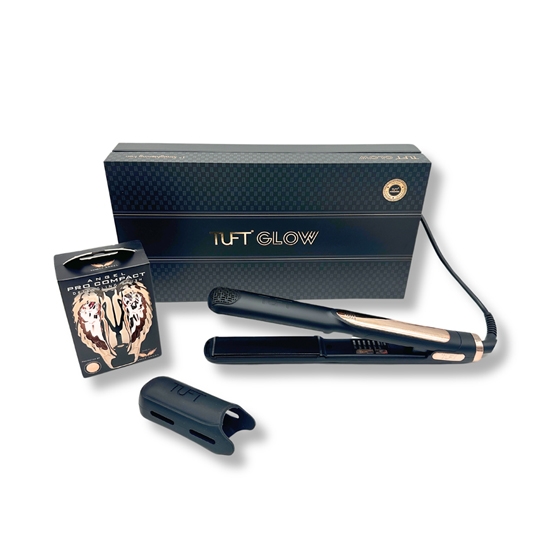 Placa pentru indreptat parul - TUFT - GLOW EDITION - 1 inch - cu fir 