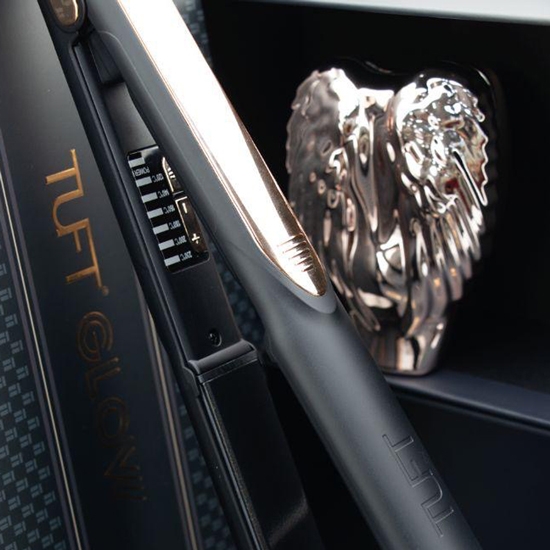 Placa pentru indreptat parul - TUFT - GLOW EDITION - 1 inch - cu fir 