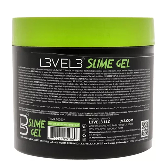 Gel de par - L3VEL3 - Slime  - 250 ml 