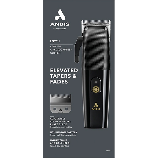 Masina de tuns ANDIS - Envy II - 6.500 SPM - fara fir 