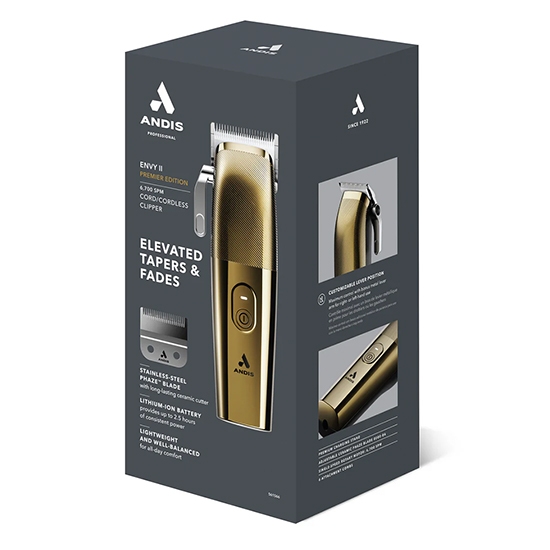 Masina de tuns ANDIS - Envy II - 6.700 SPM - Gold - fara fir 