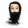 Cap de manechin pentru practica frizerie - MENOSER - Barbat - saten inchis