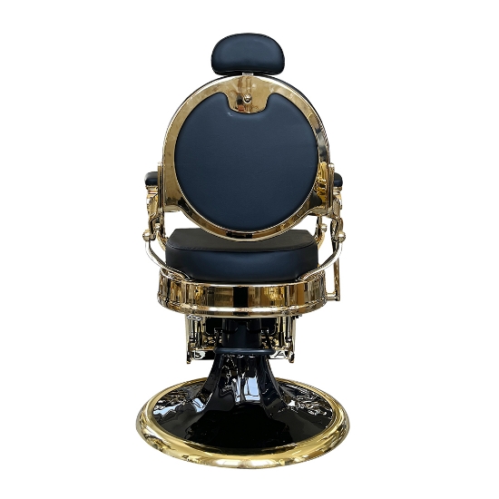 Scaun frizerie - MENOSER - Montreal - Negru 