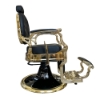 Scaun frizerie - MENOSER - Montreal - Negru 