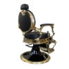 Scaun frizerie - MENOSER - Montreal - Negru 