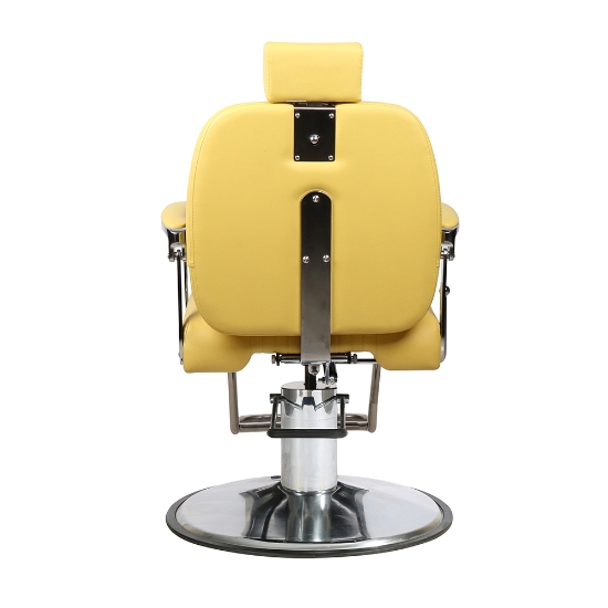 Scaun frizerie - MENOSER - Portland - Galben