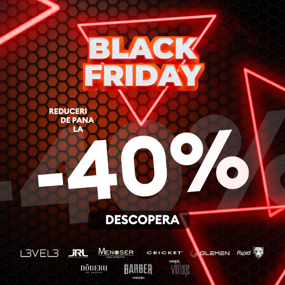Start Black Friday, la Barberstore Romania! 