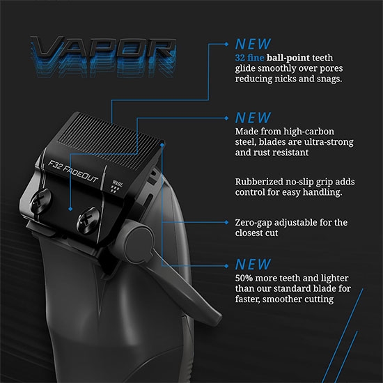  Masina de tuns - WAHL - Vapor-  8.000 RPM - fara fir 