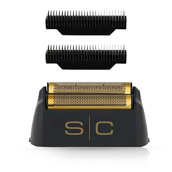 Folie + cutit - STYLECRAFT - shaver Instinct  (logo auriu) 