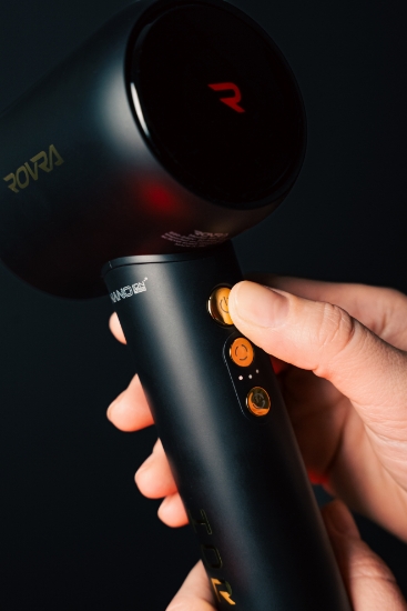 Uscator de par - ROVRA - HORUS - 110.000 RPM - Negru