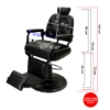 Scaun frizerie - MENOSER - Bogota - Negru