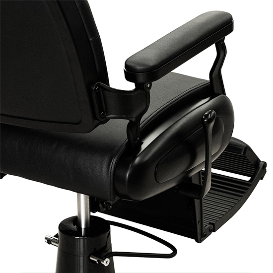 Scaun frizerie - MENOSER - Bogota - Negru