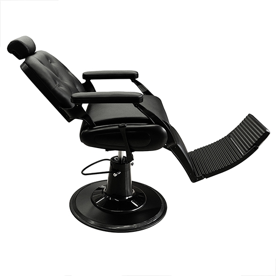 Scaun frizerie - MENOSER - Bogota - Negru
