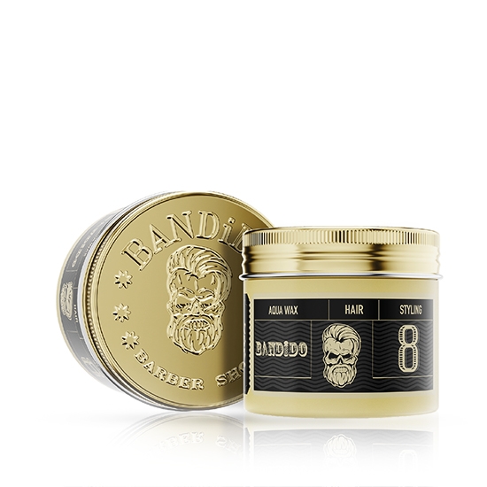 Ceara de par Aqua Wax Strong  8 - BANDIDO -  Black - 125 ml