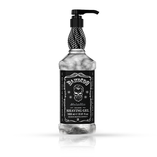 Gel de ras - BANDIDO - Metallic - 1000 ml  