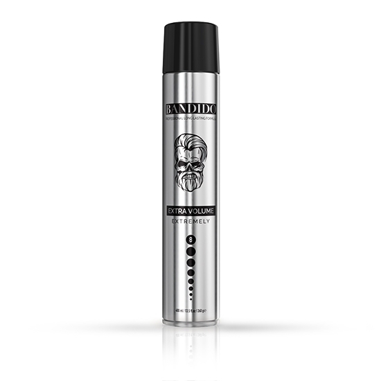 Fixativ - BANDIDO -  Extra Volume - Silver - 400 ml 