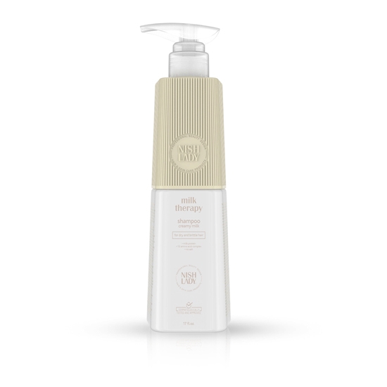 Sampon pentru par - NISH LADY - Milk Therapy - 304 ml 