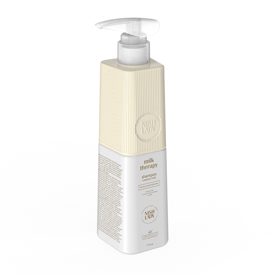 Sampon pentru par - NISH LADY - Milk Therapy - 304 ml 