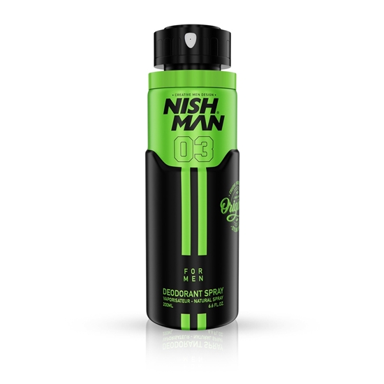 Deodorant spray - NISH MAN 03 - 200 ml 