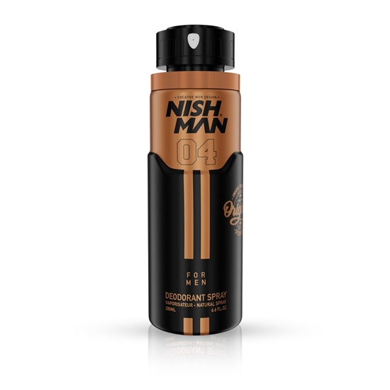 Deodorant spray - NISH MAN 04 - 200 ml 
