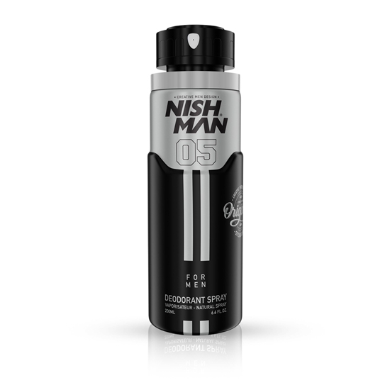 Deodorant spray - NISH MAN 05 - 200 ml 