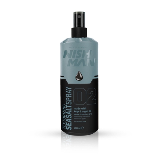 Salt spray - NISH MAN  - Texturizing -  Aloe Vera - 200 ml 