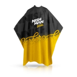 Pelerina - NISH MAN - frizerie/coafor Premium Barber - Galben 