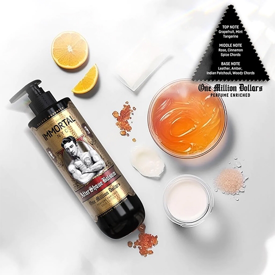 After shave balsam - IMMORTAL - One Million Dollars  - 500 ml